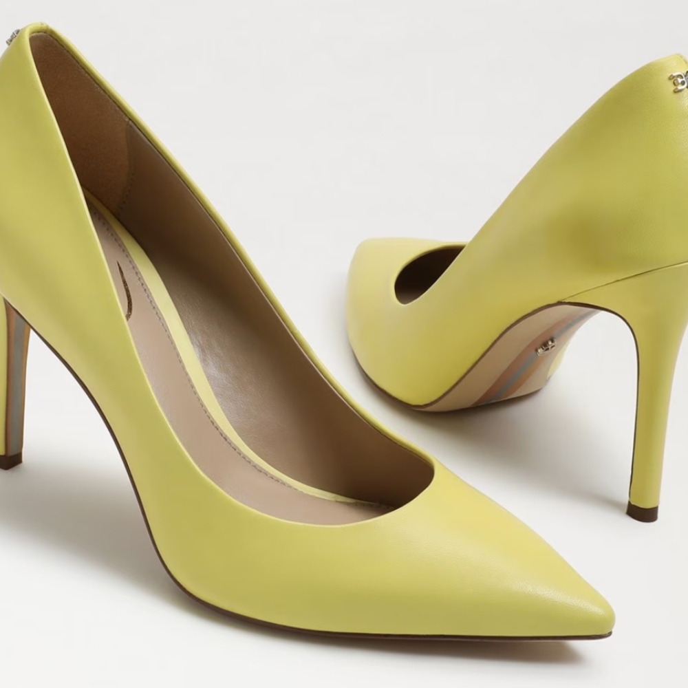 ISO: Sam Edelman Hazel Pumps In Butter Yellow, Lemon Zest, Or Citron Haze